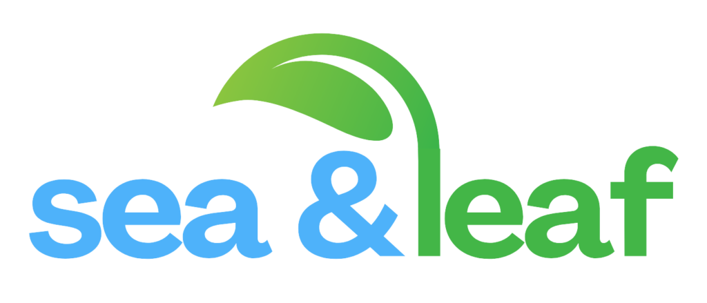 sea and leaf logo
