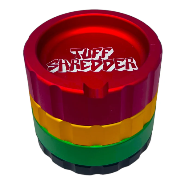 TUFF SHREDDER GRINDER RASTA SMALL