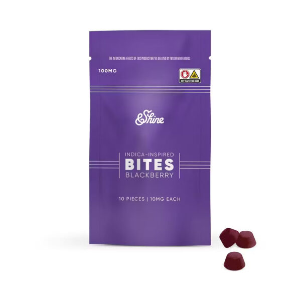 BLACKBERRY BITES 100MG 10 PK INDICA