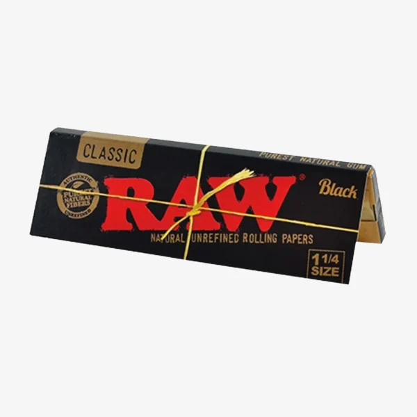 RAW ORGANIC BLK KING SLIM PAPERS