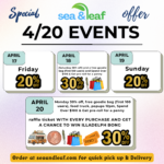 Get Great Deals And Discounts This 4/20 weekend